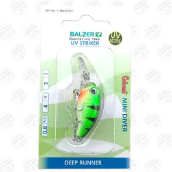 لوری ماهی مصنوعی قزلی بالزر Balzer Colonel MINI DIVER 3cm 4g - Deep Runner