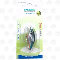 لوری ماهی مصنوعی قزلی بالزر Balzer Colonel Crank 4cm 4.5g - Floating