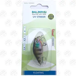 لوری ماهی مصنوعی قزلی بالزر Balzer Colonel Crank 4cm 4.5g - Floating