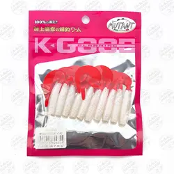 کرم مصنوعی  Mutant موتانت دم داسی  ۶ سانتی متر ۱۰ عددی