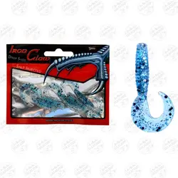طعمه مصنوعی Iron Claw دم داسی ۴ سانتی متر ۵ عددی