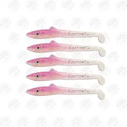 طعمه ماهیگیری Captain کاپیتان لور ماهی ژله ای ۵ سانتی متر ۵ عددی