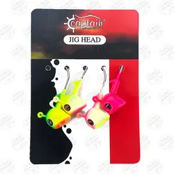 قلاب وزنه دار (جیگ هد) ۱۰ گرمی کاپیتان بسته ۴ عددی مدل ۶۴۵۲