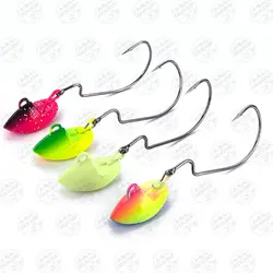 قلاب وزنه دار (جیگ هد) ۱۰ گرمی کاپیتان بسته ۴ عددی مدل ۶۴۴۷