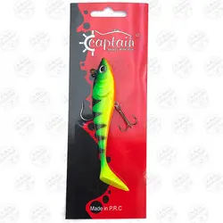 طعمه ماهیگیری Captain کاپیتان لور ماهی ژله ای ۱۲ سانتی متر ۲۱ گرم