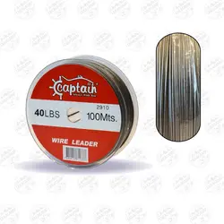 سیم بکسل ماهیگیری کاپیتان Captain 40LBS بسته ۱۰۰ متری