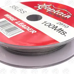 سیم بکسل ماهیگیری کاپیتان Captain 35LBS بسته ۱۰۰ متری