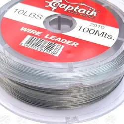 سیم بکسل ماهیگیری کاپیتان Captain 10LBS بسته ۱۰۰ متری