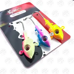 قلاب وزنه دار (جیگ هد) ۱۴ گرمی کاپیتان بسته ۳ عددی مدل ۶۴۱۲