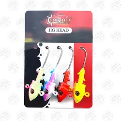 قلاب وزنه دار (جیگ هد) ۱۰ گرمی کاپیتان بسته ۴ عددی مدل ۶۴۱۲