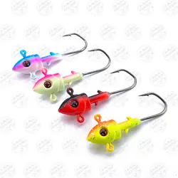 قلاب وزنه دار (جیگ هد) ۱۰ گرمی کاپیتان بسته ۴ عددی مدل ۶۴۱۲