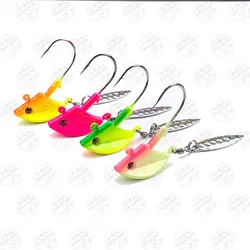 قلاب وزنه دار (جیگ هد) ۱۰ گرمی کاپیتان بسته ۴ عددی مدل ۶۴۰۹