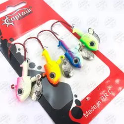 قلاب وزنه دار (جیگ هد) ۱۰ گرمی کاپیتان بسته ۴ عددی مدل ۶۴۱۶