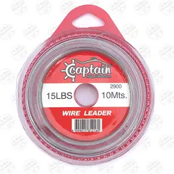 سیم بکسل ماهیگیری کاپیتان Captain 15LBS بسته ۱۰ متری