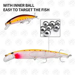 ماهی مصنوعی (لور) ماهیگیری ترولینگ ۱۳ سانتی متر ۴۱ گرم  DW1064F