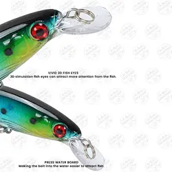 ماهی مصنوعی (لور) ماهیگیری ۱۱ سانتی متر ۱۳٫۵ گرم مدل MS5