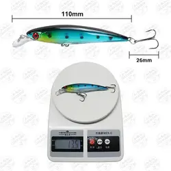 ماهی مصنوعی (لور) ماهیگیری ۱۱ سانتی متر ۱۳٫۵ گرم مدل MS5