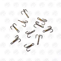 قلاب برنز سه شاخ  موستاد نروژ بسته ۱۰ عددی سایز ۱۴