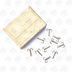 قلاب برنز سه شاخ  موستاد نروژ بسته ۱۰ عددی سایز ۱۴