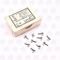 قلاب برنز سه شاخ  موستاد نروژ بسته ۱۰ عددی سایز ۱۸