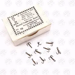 قلاب برنز سه شاخ  موستاد نروژ بسته ۱۰ عددی سایز ۱۸