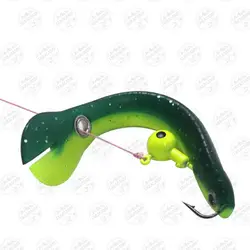 لور ماهیگیری ژله ای (سیلیکونی ) دم حلقه دار ۲ گرم ۶.۷ سانتیمتر کد ۲۰۳