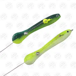 لور ماهیگیری ژله ای (سیلیکونی ) دم حلقه دار ۲ گرم ۶.۷ سانتیمتر کد ۲۰۳