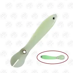 لور ماهیگیری ژله ای (سیلیکونی ) دم حلقه دار شب تاب ۶ گرم ۱۰ سانتیمتر کد ۱۰۹