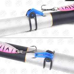 ابزار قلاب گیر روی چوب ماهیگیری بسته ۵ عددی