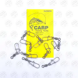 هرزگرد ماهیگیری استیل Shimano شیمانو سایز ۴  بسته ۱۰ عددی