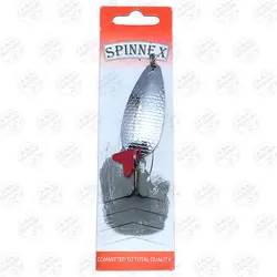 طعمه قاشقک ماهیگیری SPINNEX نقره ای ۱۲ گرم ۵٫۵ سانتی متر