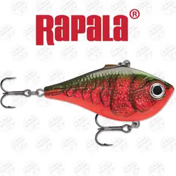 لوری ماهی مصنوعی راپالا Red Crawdad RPR06 RCW RAPALA RIPPIN'RAP