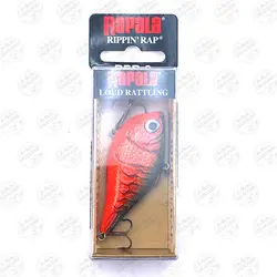 لوری ماهی مصنوعی راپالا Red Crawdad RPR06 RCW RAPALA RIPPIN'RAP