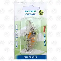 لوری ماهی مصنوعی قزلی بالزر ۱۳۴۶۷۰۰۰۳ Balzer Colonel MINI DIVER 5cm 5g - Deep Runner