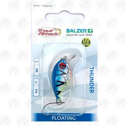 لوری ماهی مصنوعی قزلی بالزر ۱۶۰۹۳۰۰۰۵ Balzer THUNDER 3cm 2g - Floating