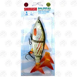 لوری ماهی مصنوعی چند تکه بالزر ۴۸ گرم ۱۵سانتی متر ۱۳۶۸۸۰۶۱۵ Balzer Pike Factory Bloody Minnow