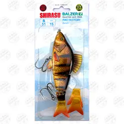 لوری ماهی مصنوعی چند تکه بالزر ۵۱ گرم ۱۵سانتی متر ۱۳۶۸۸۰۳۱۵ Balzer Pike Factory Barsch