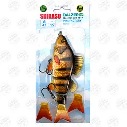 لوری ماهی مصنوعی چند تکه بالزر ۴۷گرم ۱۵سانتی متر ۱۳۶۸۷۰۳۱۵ Balzer Pike Factory Barsch