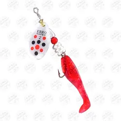 لانسه ماهیگیری  مپسو نقره ای ۴ گرم سایز ۲ MAPSO Ebro 2 Plata-Negro