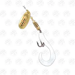 لانسه ماهیگیری  مپسو طلایی ۵ گرم سایز ۲ MAPSO ORY-GRUB 2 ORO Blanco