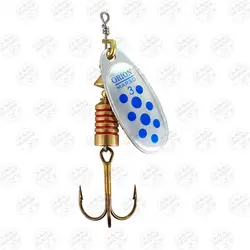 لانسه ماهیگیری  مپسو نقره ای خال آبی ۶.۵ گرم سایز ۳ MAPSO Orión 3 Plata