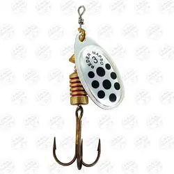 لانسه ماهیگیری مپسو نقره ای خال مشکی ۶٫۵ گرم سایز ۳  MAPSO Reder-LUN 3 PLATA