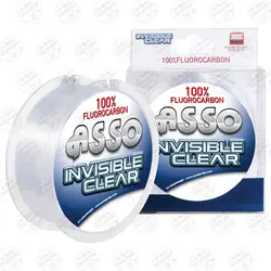 نخ ماهیگیری فلوروکربن ریسه 50متر ASSO ایتالیا سایز ۰.۳۵