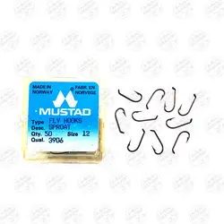 قلاب موستاد برنزی سایز 12 بسته 10 عددی MUSTAD 3906 | فرا کمپ| فروشگاه لوازم ماهیگیری و کمپینگ