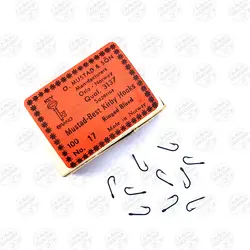 قلاب موستاد نروژ سرمه ای سایز 17 بسته 10 عددی MUSTAD Kirby 3137 | فرا کمپ| فروشگاه لوازم ماهیگیری و کمپینگ