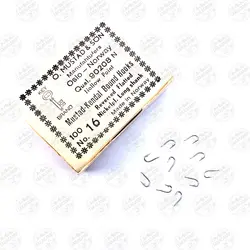 قلاب موستاد نروژ نیکل بدون چشمه سایز 16 بسته 10 عددی MUSTAD Kendal 90208N | فرا کمپ| فروشگاه لوازم ماهیگیری و کمپینگ