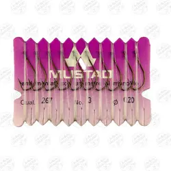 ریسه آماده موستاد برنز نروژ سایز ۳ مدل ۲۶۷ بسته ۱۰ عددی