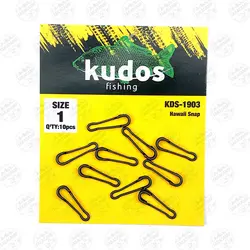 کلیپس اسنپ هاوایی بسته 10 عددی Kudos Hawaii Snap KDS-1903