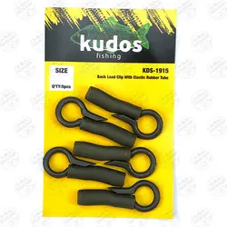 کلیپس بک لید به همراه رابر بسته ۵ عددی Kudos Back Lead Clip KDS-1915