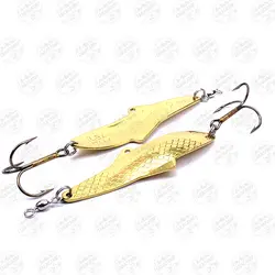 قاشقک ماهیگیری طلایی ساده ۱۵ گرمی ایلبا ایتالیا سایز ۲